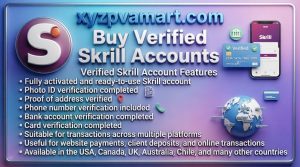 Buy Verified Skrill Accounts
